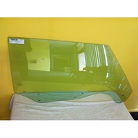 HOLDEN MONARO HQ/HJ/HX - 1971 to 1976 - 2DR COUPE (CHINA MADE) -  DRIVERS - RIGHT SIDE FRONT DOOR GLASS - WITH LOGO