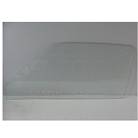 HOLDEN GEMINI TC-TD-TE-TF-TG-TX - 3/1975 to 4/1985 - 2DR COUPE - PASSENGER - LEFT SIDE FRONT DOOR GLASS - CLEAR - MADE TO ORDER - CALL FOR STOCK