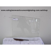 suitable for TOYOTA COROLLA KE70 - 3/1980 to 1985 - 5DR WAGON - DRIVERS - RIGHT SIDE REAR DOOR GLASS