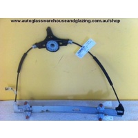 MAZDA 2 DE10Y - 9/2007 TO CURRENT - 5DR HATCH - DRIVERS - RIGHT SIDE REAR WINDOW REGULATOR - TAKES ELECTRIC MOTOR