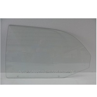 FORD CORTINA TD-TE - 1973 to 1979 - 4DR SEDAN - PASSENGERS - LEFT SIDE REAR DOOR GLASS - 2 HOLES - CLEAR