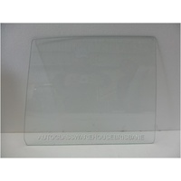 MAZDA RX-2 - CAPELLA S122A - 1970 to 1978 - 4DR SEDAN - DRIVERS - RIGHT SIDE REAR DOOR GLASS - CLEAR