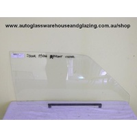 SUITABLE FOR TOYOTA COROLLA KE30/36/38 - 1974 to 9/1981 - 5DR WAGON - RIGHT SIDE FRONT DOOR GLASS