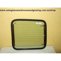 FORD TRANSIT VE/VF/VG - 4/1994 to 9/2000 - VAN - DRIVERS - RIGHT SIDE REAR BARN DOOR GLASS - HEATED - LOW ROOF 590 X 530