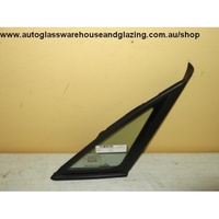 AUDI A4 B5 - 7/1995 to 5/2001 - 4DR SEDAN -DRIVERS - RIGHT SIDE OPERA GLASS (BLACK MOULD)