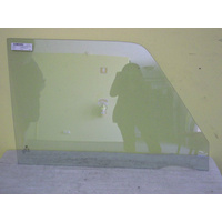 TOYOTA LANDCRUISER 75/77/78 SERIES - 1/1985 TO CURRENT - TROOP CARRIER /UTE - DRIVERS - RIGHT SIDE FRONT DOOR GLASS (FULL) - 805MM - GREEN 