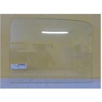 FORD ESCORT MK 1,11 - 1/1968 to 1/1983 - 2DR PANELVAN - DRIVERS - RIGHT SIDE FRONT DOOR GLASS