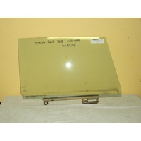 VOLVO 140, 142, 144,  145, 164 165, 240, 242, 244, 245, 264 - 1966 to 1986 - 4DR SEDAN - PASSENGERS - LEFT SIDE REAR DOOR GLASS - LOW STOCK