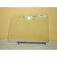 suitable for TOYOTA CORONA MKII/MX10 - 7/1972 to 1977 - 4DR SEDAN - DRIVERS - RIGHT SIDE REAR DOOR GLASS