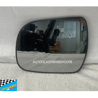 suitable for TOYOTA HILUX ZN210 - 3/2005 to 2015 - 2DR UTE - LEFT SIDE MIRROR - GENUINE CURVED GLASS WITH SR1300 BACKING PLATE