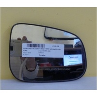 FORD FALCON FG SERIES - 5/2008 to 10/2014 - 4DR SEDAN - DRIVERS - RIGHT SIDE MIRROR - WITH BACKING PLATE