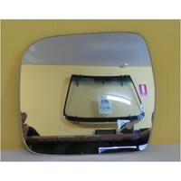 TOYOTA TARAGO ACR30 - WAGON 7/00>2/06 - PASSENGER - LEFT SIDE MIRROR - NEW (flat mirror glass only) 140mm X 160mm wide