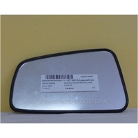 MITSUBISHI MAGNA TE/TF/TH/TJ - 4/1996 to 8/2005 - 4DR SEDAN/WAGON - LEFT SIDE MIRROR - FLAT GLASS ONLY WITH BACKING