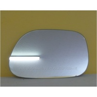 MITSUBISHI COLT RG - 11/2004 to 9/2011 - 5DR HATCH - PASSENGERS - LEFT SIDE MIRROR - FLAT GLASS ONLY - 150MM X 103MM