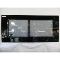 FIAT DUCATO - 2/2007 TO CURRENT - XLWB/LWB/MWB VAN - LEFT SIDE FRONT BONDED SLIDING WINDOW GLASS  (GLASS IN GLASS FRAME) - 1400 X 665