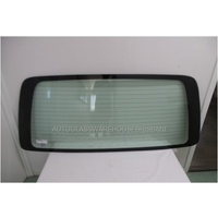 TOYOTA HIACE - 1989 to 2004 - IMPORT VAN ONLY - REAR WINDSCREEN GLASS - HEATED - GREEN - BONDED FITMENT (1527 x 613)