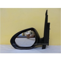 MAZDA 2 DE10Y - 9/2007 to 8/2014 - 5DR HATCH - LEFT SIDE MIRROR - COMPLETE - BLACK - ELECTRIC - NEW