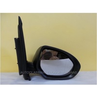 MAZDA 2 DE - 9/2007 to 8/2014 - 3DR/5DR HATCH - RIGHT SIDE MIRROR - COMPLETE - BLACK - ELECTRIC
