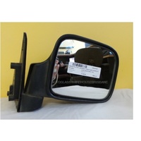 HOLDEN JACKEROO - 4DR WAGON 5/1992>12/2003 - DRIVER - RIGHT SIDE COMPLETE MANUAL MIRROR