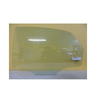 HOLDEN VIVA JF - 10/2005 to 4/2009 - 4DR SEDAN - PASSENGER - LEFT SIDE REAR DOOR GLASS - 2 HOLES