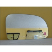 SSANGYONG ACTYON C100 - 3/2007 to 12/2011 - 4DR WAGON - RIGHT SIDE MIRROR - FLAT GLASS ONLY - 124mm X 205mm