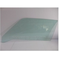 FORD CAPRI MK1 -1969 TO 1973 - 2DR COUPE - PASSENGERS - LEFT SIDE FRONT DOOR GLASS - GREEN