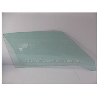 FORD CAPRI MK1 -1969 TO 1973 - 2DR COUPE - DRIVERS - RIGHT SIDE FRONT DOOR GLASS - GREEN