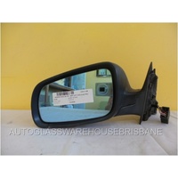 AUDI A4 B5 - 7/1995 to 5/2001 - 4DR SEDAN - PASSENGER - LEFT SIDE ELECTRIC MIRROR - BLACK