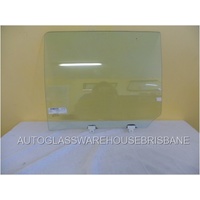 HOLDEN COLORADO 7 RG - 12/2012 to CURRENT - 4DR WAGON - PASSENGER - LEFT SIDE REAR DOOR GLASS (WITH FITTING) (570mm wide)