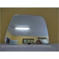 NISSAN NAVARA D21/22 - 1986 TO 2015 - UTE - DRIVERS - RIGHT SIDE MIRROR - FLAT GLASS ONLY - 180W X 143H