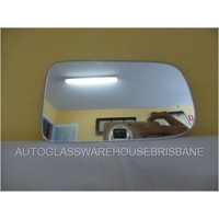 MAZDA 323 BJ PROTAGE - 9/1998 to 12/2003 - 4DR SEDAN - DRIVERS - RIGHT SIDE MIRROR GLASS - FLAT GLASS ONLY - 163MM X 90MM