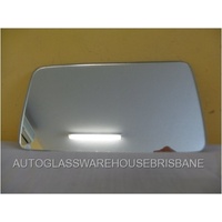 JAGUAR XJ40 - 3/1987 to 1/1993 - 4DR SEDAN - DRIVERS - RIGHT SIDE MIRROR GLASS - FLAT GLASS ONLY - 157W X 85H