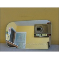 SUBARU LIBERTY 1ST GEN SERIES 1 - 1/1989 to 1/1994 - 4DR SEDAN - PASSENGERS - LEFT SIDE MIRROR - FLAT GLASS ONLY - 160MM X 100MM