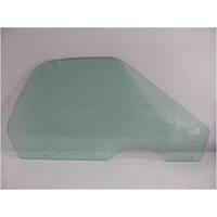 FORD FALCON XA/XB/XC - 1972 to 1978 - UTE/PANEL VAN - DRIVERS - RIGHT SIDE FRONT DOOR GLASS - GREEN