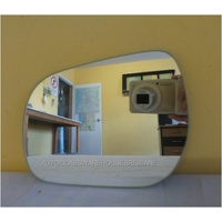 TOYOTA RAV4 ACA33 - 1/2006 to 2/2013 - 5DR WAGON - PASSENGER - LEFT SIDE MIRROR - FLAT GLASS ONLY - 180MM WIDE X 138MM HIGH