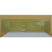 suitable for TOYOTA LANDCRUISER 40-45 SERIES - 1960 to 1/1969 - UTE - FRONT WINDSCREEN GLASS -WIPER AT TOP - 1279 X 348 - BRISBANE WAREHOUSE ONLY - MA