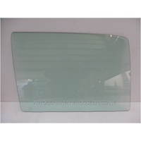 FORD ESCORT MK 11 - 1974 TO 1981 - 2DR COUPE - DRIVERS - RIGHT SIDE FRONT DOOR GLASS - GREEN