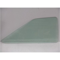 FORD ESCORT MK 11 - 1974 TO 1981 - 2DR COUPE - DRIVERS - RIGHT SIDE REAR QUARTER GLASS - GREEN 