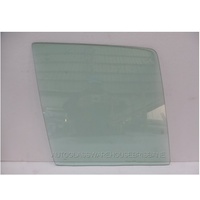 FORD ESCORT MK 11 - 1974 TO 1981 - 4DR SEDAN - DRIVERS - RIGHT SIDE FRONT DOOR GLASS - GREEN 