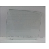 FORD ESCORT MK 11 - 1974 TO 1981 - 4DR SEDAN - PASSENGERS - LEFT SIDE REAR DOOR GLASS - CLEAR