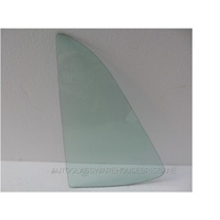 FORD FALCON XC - 1976 to 1979 - 4DR SEDAN - PASSENGERS - LEFT SIDE REAR QUARTER GLASS - GREEN