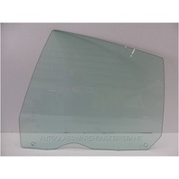 FORD FALCON XA/XB - 1972 to 1976 - 4DR SEDAN - PASSENGERS - LEFT SIDE REAR DOOR GLASS - GREEN