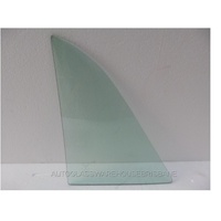 FORD FALCON XA/XB - 1972 to 1976 - 4DR SEDAN - PASSENGERS - LEFT SIDE REAR QUARTER GLASS - GREEN