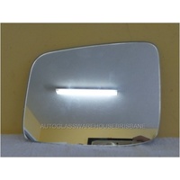 NISSAN X-TRAIL  T31 - 10/2007 to 2/2014 - 5DR WAGON - LEFT SIDE MIRROR - FLAT GLASS ONLY - 169mm WIDE X 135mm HIGH