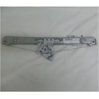 BMW 3 SERIES E46 - 8/1998 to 1/2005 - 4DR SEDAN - PASSENGERS - LEFT SIDE REAR WINDOW REGULATOR - ELECTRIC (WITHOUT MOTOR)