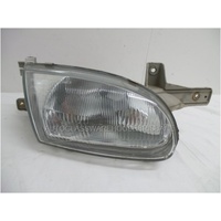 HYUNDAI EXCEL X3 - 1998 to 2000 - SEDAN/HATCH - DRIVERS - RIGHT SIDE HEADLIGHT - E13 12.5 - 9075