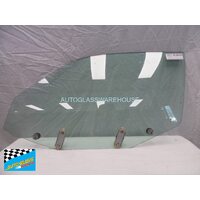 NISSAN 180SX, 200SX, 240SX RPS13/S13 SILVIA - 1/1988 to 1/1998 - 2DR COUPE - PASSENGER - LEFT SIDE FRONT DOOR GLASS - GREEN