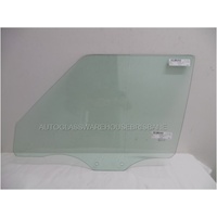 JEEP CHEROKEE JB - 8/1997 to 9/2001 - 4DR WAGON - PASSENGERS - LEFT SIDE FRONT DOOR GLASS - FULL GLASS
