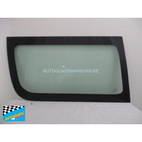 suitable for TOYOTA TOWNACE CR21 IMPORT - 1992 to 1997 - VAN - PASSENGERS - LEFT SIDE FRONT SLIIDING DOOR GLASS - 1 HOLE