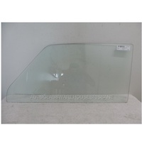 MAZDA R100 MA - 1968 to 1973 - 2DR COUPE - PASSENGERS - LEFT SIDE FRONT DOOR GLASS - CLEAR - MADE-TO-ORDER